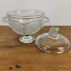 Vintage Serveerschaal Van Kristal Glas Schaal, Bonbonschaal thumbnail 5