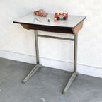 Hoog Vintage Schoolsetje Desk Kinderbureau thumbnail 3