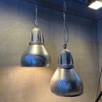 2x Vintage Hanglampen Schréder thumbnail 3