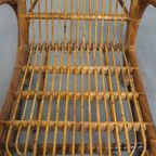 Luxe Franse Rotan Vintage Design Fauteuil Uit De Jaren ’50 thumbnail 4