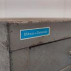 Vintage Industriële Metalen Ladekast Ladenkast Metaal thumbnail 6