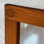 Jaren 70 Spiegel Pine Vintage Wandspiegel Vurenhout Mirror thumbnail 3