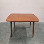 Vintage Eettafel Uittrekbare Tafel Teakhouten Tafel Jaren 60 thumbnail 2