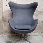 Strakke Grote Design Egg Fauteuil Eggchair thumbnail 2