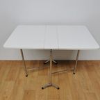 Vintage Tuintafel Campingtafel Keukentafel Klaptafel Tafel thumbnail 11