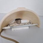 Art Deco Revival Albast Wandlamp thumbnail 2