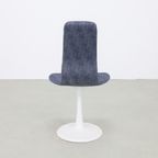 6x Vintage Eetkamerstoel Tulpvoet Tulip Chair 1970 thumbnail 6