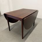 Vintage Verlengbare Eettafel In Palissander thumbnail 9