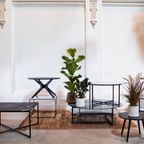 Glasgow Salontafel - Ø80 Cm - Zwart thumbnail 12