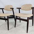 Set Van 2 Vintage Koehoorn Stoelen Cowhorn Model thumbnail 2