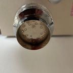 Vintage Cocktail Shaker Glas / Zilver thumbnail 6
