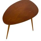 Vintage Salontafel Coffee Table Jaren 60 Conische Poten thumbnail 8