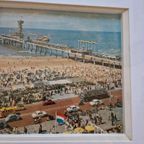 50'S Pier Scheveningen Vw Schilderij T1 Kever Citroën thumbnail 4