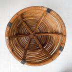 Set Van 2 Rotan Designkrukjes Van Tito Agnoli, 1960's thumbnail 2
