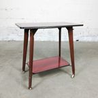 Vintage Teak & Formica Tafeltje thumbnail 2