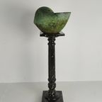 Prachtige Terracotta Slakkenhuis Met Verbazingwekkende Patina thumbnail 9