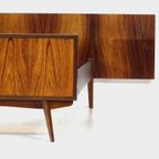 Vintage Mid Century Tweepersoons Bed In Palissander, 1960s thumbnail 5