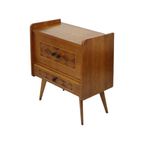 Prachtige Vintage Kast Dambordpatroon Scandinavisch Design thumbnail 7