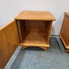 2 Vintage Nachtkastjes Nightstands Jaren 50 Nachtkastje thumbnail 11