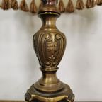 Vintage Messing Schemerlamp, Tafellamp, Lamp thumbnail 11