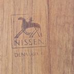 Vintage Deense Teak Hout Snijplank Nissen Denmark ‘60 thumbnail 3