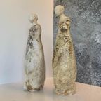 Keramische Beelden In Wabi-sabi-stijl thumbnail 3