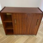 Vintage / Midcentury Schoenenkast Met Draaideur 1960'S thumbnail 5