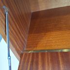 Small Danish Bar Cabinet In Teak Veneer thumbnail 11