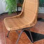 Rotan Design Eetkamerstoel Dirk Van Sliedrecht Rohe. thumbnail 9