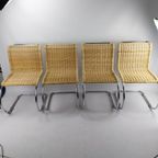 4 X Design Stoelen/ Mies Van Der Rohe Door Knoll thumbnail 2