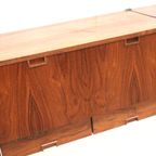 Groot Vintage Hangend Dressoir / Wandsysteem Van Palissander Gemaakt In De Jaren ’60 thumbnail 9