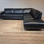Belform Ibiza Hoekbank - Zwart - Leder - Design - Zgan thumbnail 3