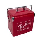 Ca. 1990’S - Ray Ban - Promotinal Coolbox / Cooler With Build In Bottle Opener thumbnail 2