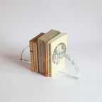 Vintage Glass Bookends, 1970S thumbnail 13
