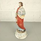 Antiek Biscuit Beeld St. Jozef thumbnail 2