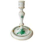 Chinese Bouquet Apponyi Green Kandelaar Porselein Herend thumbnail 2