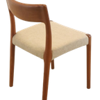 Set 4 Deense Vintage Eetkamerstoelen Stoelen thumbnail 15