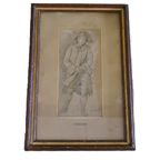 Tekening Van Een Soldaat Van C. Jacquand, Gedateerd 1832 thumbnail 2