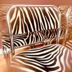 Set Van 6 Seventies Zebra Stoelen thumbnail 7