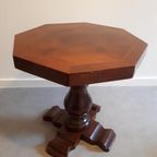 Klassieke Oude Wijntafel Bijzettafel Vintage Salontafel thumbnail 2