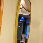 Vintage Wandspiegel Spiegel Mirror Messing Goud thumbnail 5