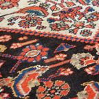 Vintage Oud Vloerkleed Handgeknoopt En In Oosterse Stijl Met Prachtige Kleuren 228x114cm thumbnail 6