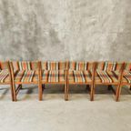 Set Vintage Eetkamerstoelen Retro Jaren 70 No 6 thumbnail 10