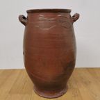 Grote Aardewerk Antiek Keulse Pot, Plantenbak, Bloempot 006 thumbnail 2