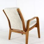 Cees Braakman Pastoe Fb06 Plywood Fauteuil Dames Gestoffeerd thumbnail 8