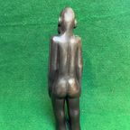 Shona African Stone Sculpture Zimbabwe H = 55Cm thumbnail 4