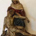 Groot Pieta Beeld Van Ch. Proost Sartini Antwerpen. thumbnail 11