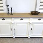 Prachtig Wit Landelijk Dressoir 135 Cm thumbnail 12