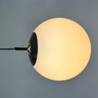Vintage Raak Hanglamp / Bollamp, B1153 "ochtendnevel" thumbnail 4