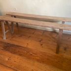 Lange Ranke Bank Kerkbank Eiken 153 Cm. Frans thumbnail 12